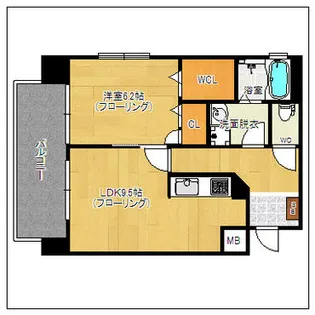 三川ビル【3階】の間取り