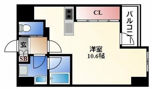 アビタシオン今池パルク【4階】の間取り