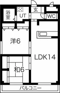 和泉乃郷参番館【302号室】の間取り
