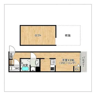 BRAVE姪浜【205号室】の間取り