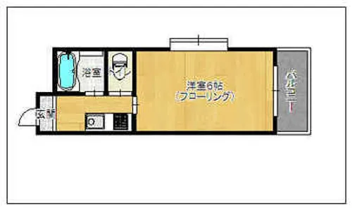 スタイルビュー高宮【702号室】の間取り
