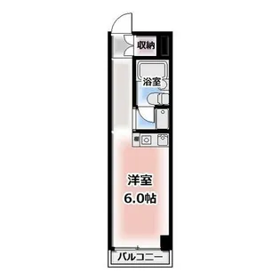 ステップ21【C-4号室】の間取り