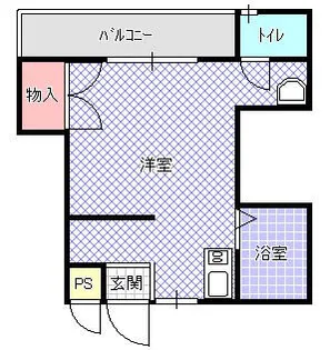 GS萱島【303号室】の間取り
