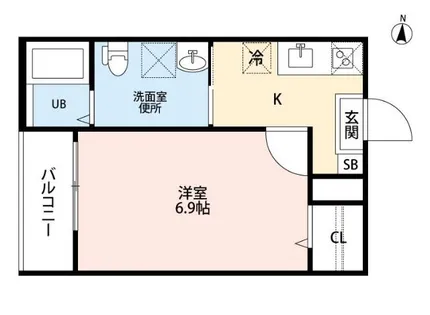 フォンテンブロー笠取町【3階】の間取り
