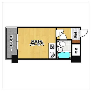 ステイタスマンション博多駅南【3階】の間取り