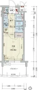 プレサンス泉アーバンゲート【4階】の間取り