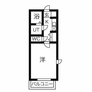 ルミナス常滑【1階】の間取り