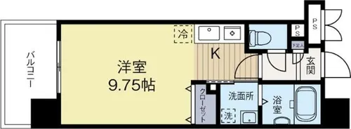 アーバンパーク天神東【11階】の間取り
