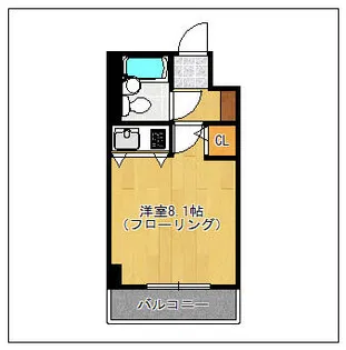 朝日プラザ香椎II【3階】の間取り