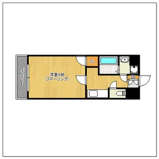 ラティーナ松香台II【7階】の間取り