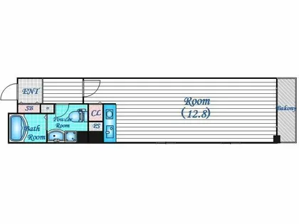 オルフェアV番舘【8階】の間取り