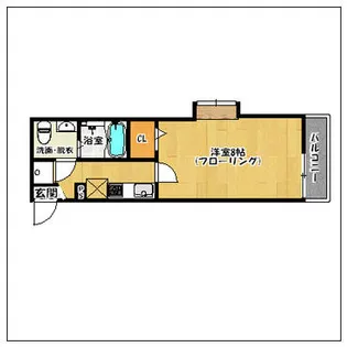 リテラ井尻【301号室】の間取り