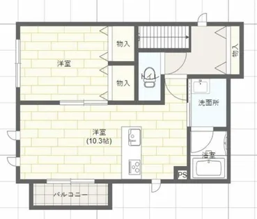 CONFORT+(コンフォルトプラス)【2階】の間取り