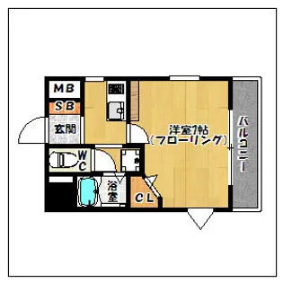楠原ビル【3階】の間取り