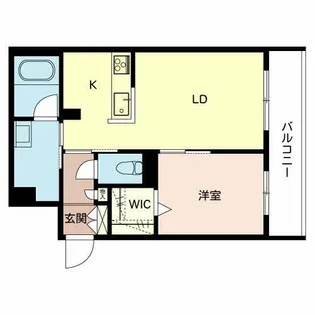 シャーメゾン 姫路R【2階】の間取り
