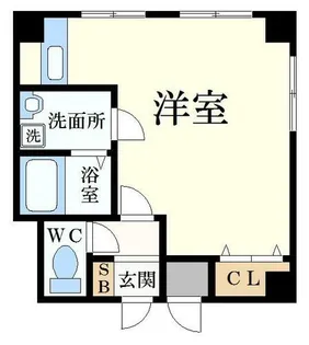 ヴィーナス英賀保【2階】の間取り