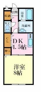 ハイツひまわり【1階】の間取り