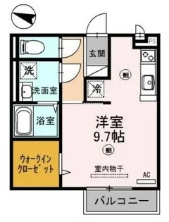 WIT PALACE【2階】の間取り