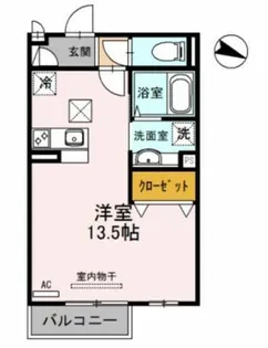 Harvest-Coop【1階】の間取り