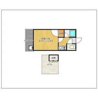 プレジュール唐原【101号室】の間取り