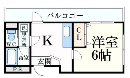 南駅前マンション【3階】の間取り
