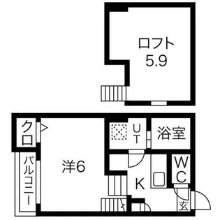 colors【2階】の間取り