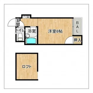 ベルクハイム【2階】の間取り