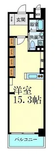 キャッスルコート西新町【2階】の間取り