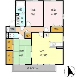 フォレスト21【2階】の間取り