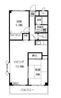 スタットニューヘン英賀保【2階】の間取り