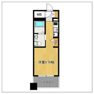 フェルト627【3階】の間取り