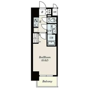 S-RESIDENCE金山West【601号室】の間取り