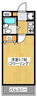 ダイアパレス名島第2【408号室】の間取り
