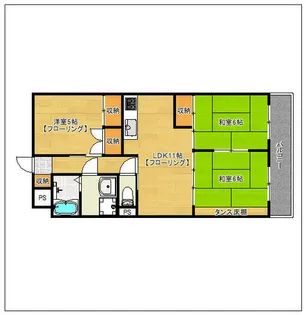 シュライン参道【1階】の間取り