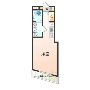 フェリーチェ百舌鳥【5階】の間取り