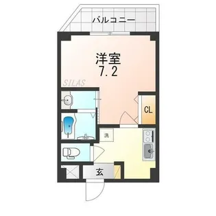 兵庫県尼崎市南塚口町7丁目【マンション】の間取り