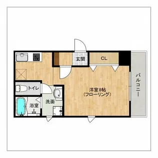 ヘーベルメゾン野芥【301号室】の間取り