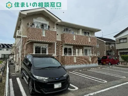 愛知県岡崎市赤渋町字道本【アパート】の外観