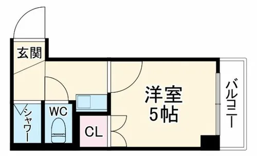 神崎プラザ【4階】の間取り