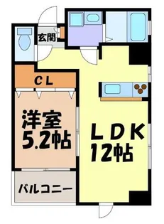 グランデ浄心【8階】の間取り