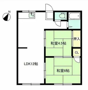 パークハイツ杁ケ島【1階】の間取り