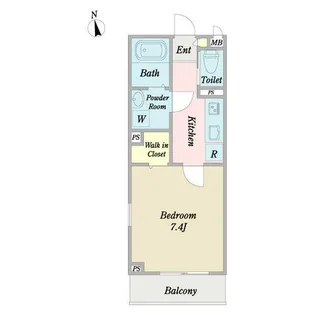 サンテラス浄水【0301号室】の間取り