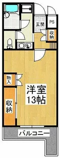 メゾンアルカディア金剛【4階】の間取り