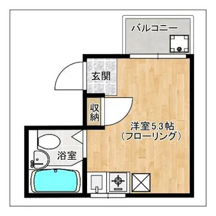 ウエストウッド薬院【3階】の間取り