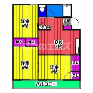 第一城戸ビル【1階】の間取り