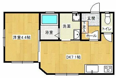 PHOENIX大橋南【302号室】の間取り