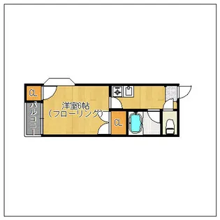 ドリームパレス香椎II【102号室】の間取り