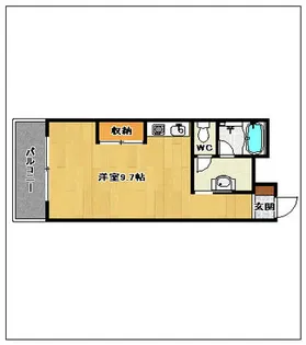 次郎丸ヴィレッタ【2階】の間取り