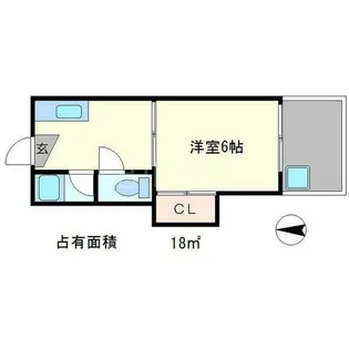 グラーベンハウゼ【1階】の間取り