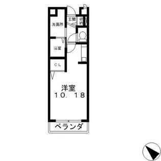 メゾン大将軍【3階】の間取り